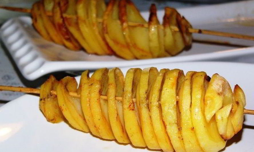 Рецепт жареной картошки спиралька