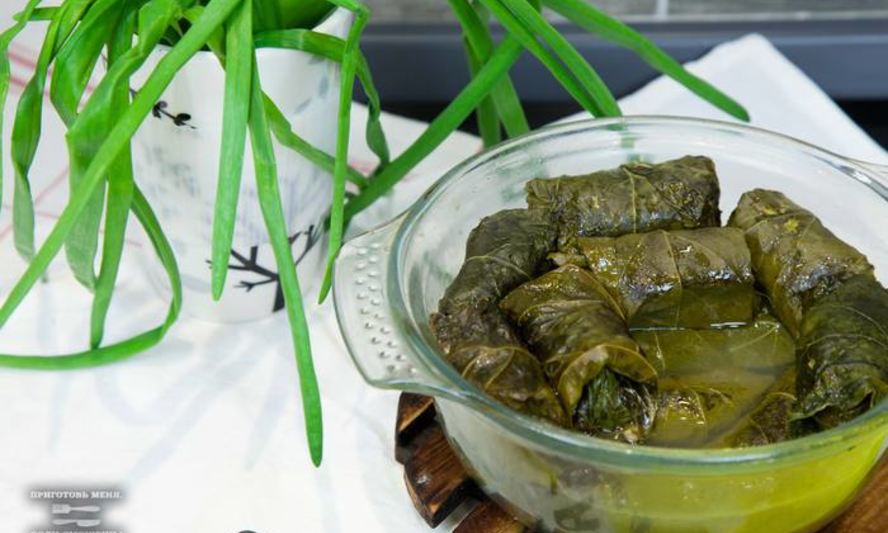 Рецепт долмы с индейкой и кускусом