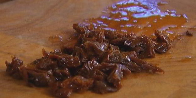 долма с кускусом и вялеными помидорами