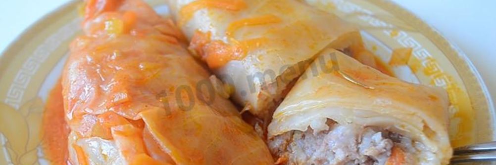Голубцы из молодой капусты