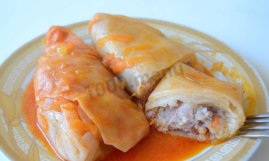 Рецепт голубцов из молодой капусты