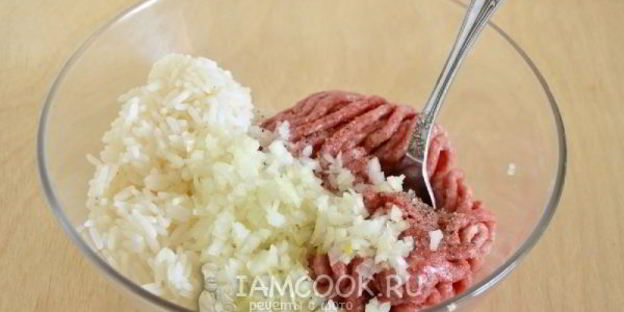 голубцы с фаршем из мраморной говядины