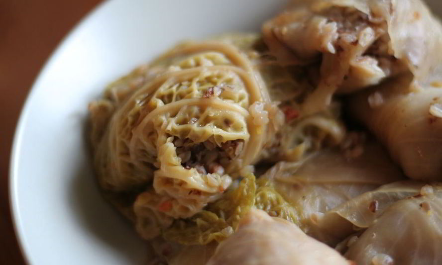 Рецепт голубцов с гречкой и грибами