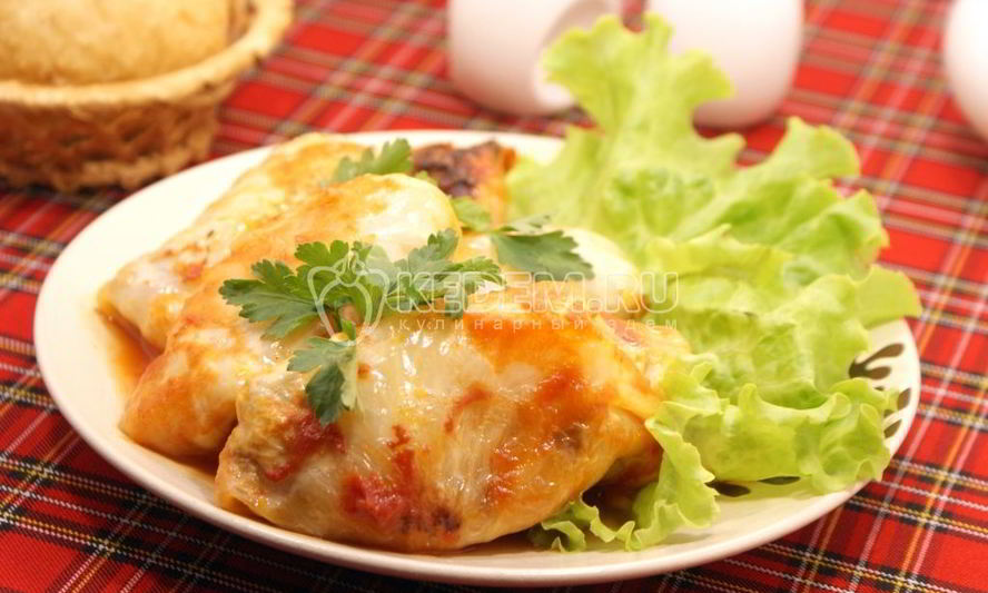 Рецепт голубцов с картофелем и грибами