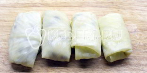 голубцы с картофелем и грибами