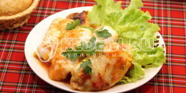 голубцы с картофелем и грибами