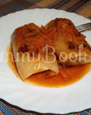 Голубцы с мясом и рисом