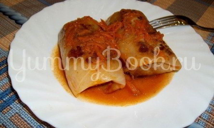 Рецепт голубцов с мясом и рисом