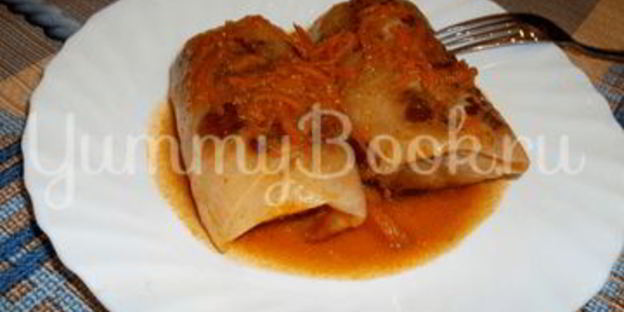 голубцы с мясом и рисом