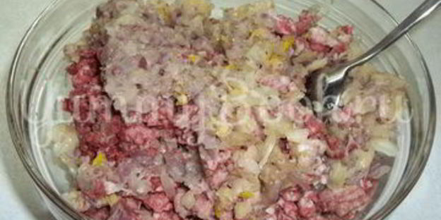 голубцы с мясом и рисом