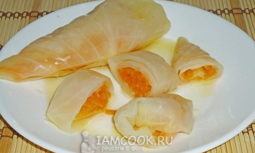 Рецепт квашеных голубцов с морковью