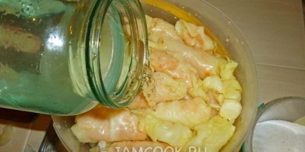 квашеные голубцы с морковью