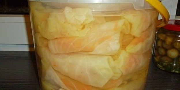 квашеные голубцы с морковью