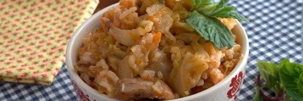 Ленивые голубцы овощные