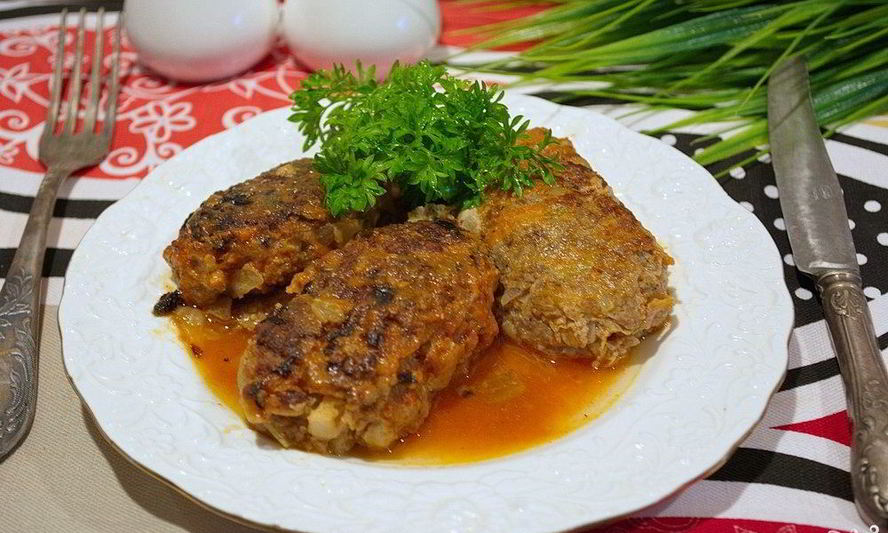 Рецепт ленивых голубцов с капустой и фаршем