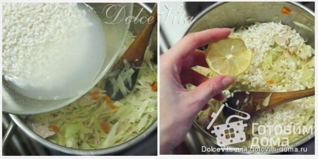 ленивые голубцы с курицей