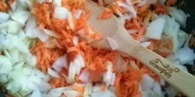 ленивые голубцы с рисом и фаршем