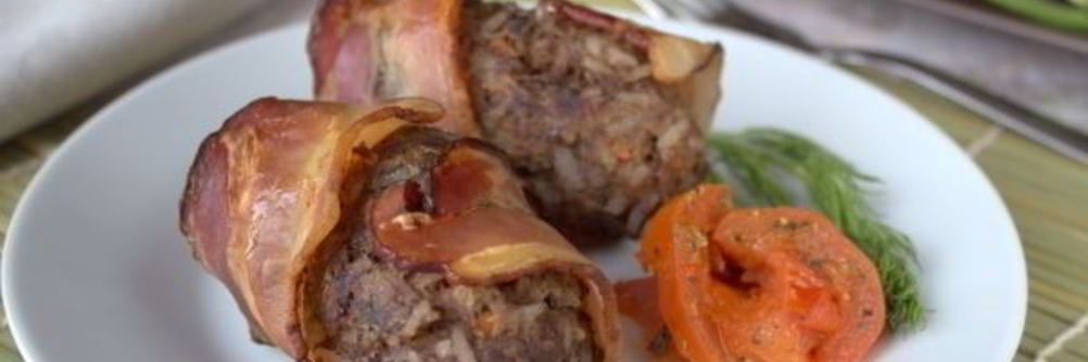 Ленивые голубцы в беконе