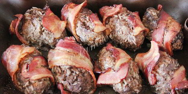 ленивые голубцы в беконе