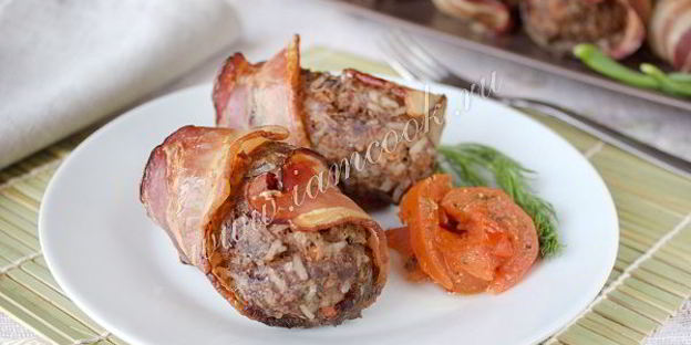 ленивые голубцы в беконе