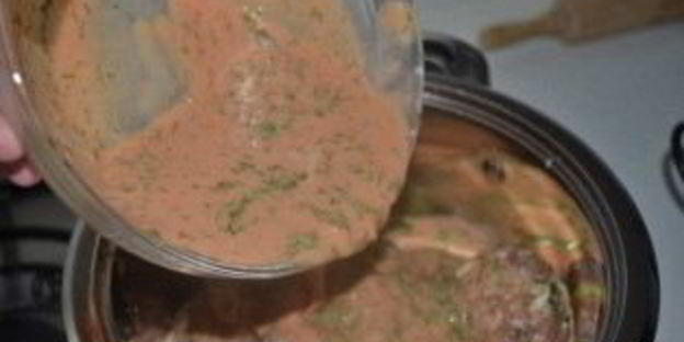 ленивые голубцы в кастрюле