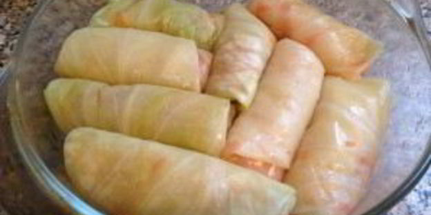 маринованные голубцы с морковкой