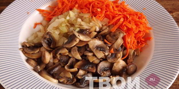 постные голубцы с грибами