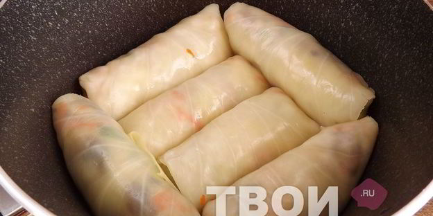 постные голубцы с грибами