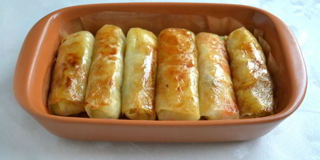 постные голубцы с рисом