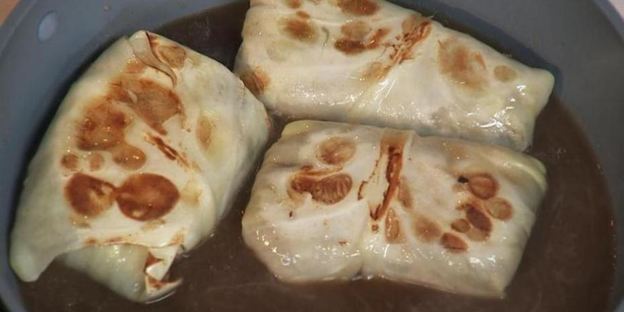 постные голубцы