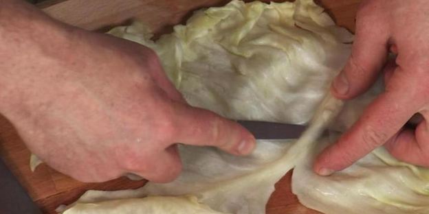 постные голубцы