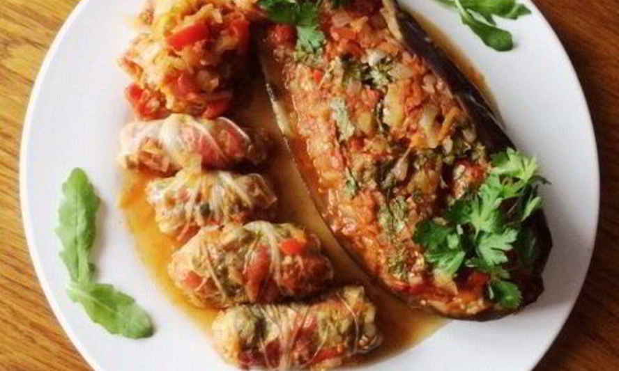 Рецепт постных овощных голубцов