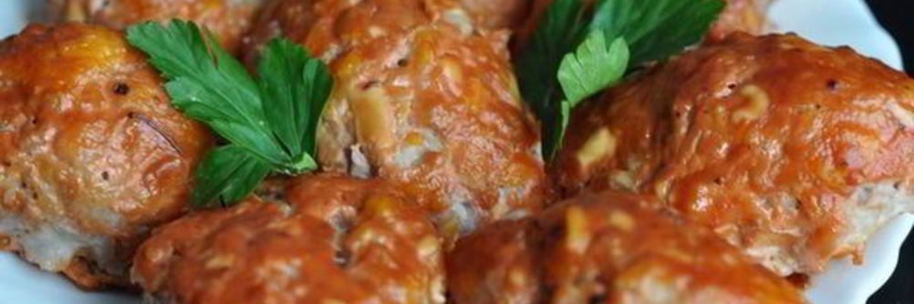 Простые ленивые голубцы с куриным фаршем