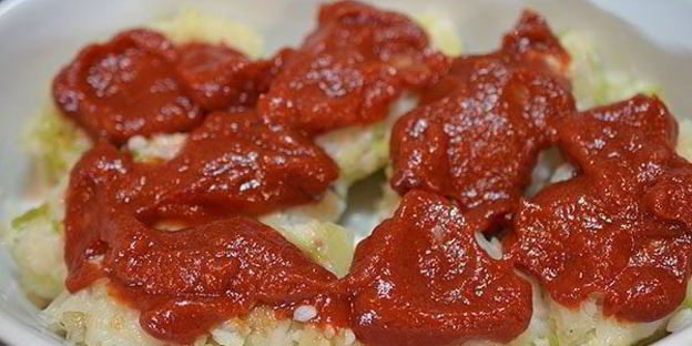 рыбные голубцы по-пермски