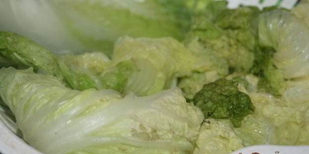 весенние голубцы из фарша со свежей зеленью