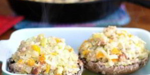 фаршированный портобелло