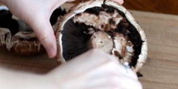 фаршированный портобелло