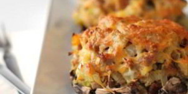 фаршированный портобелло