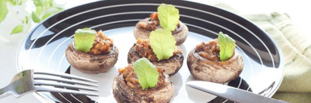 Фаршированные грибы