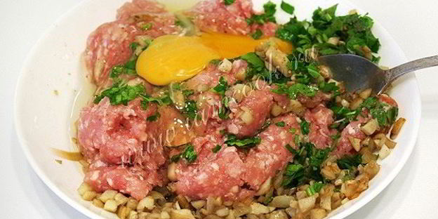 фаршированные шампиньоны с фаршем
