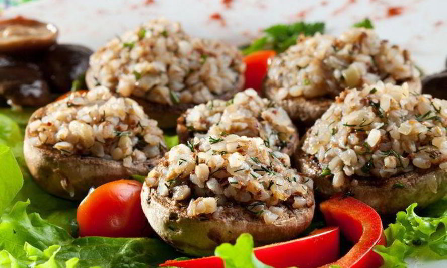 Рецепт фаршированных шампиньонов снимаю шляпу