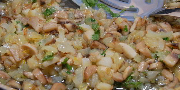 фаршированные шампиньоны