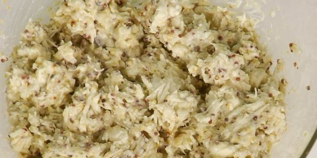 фаршированные шляпки шампиньонов