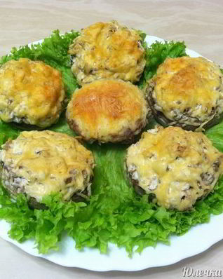 Грибы фаршированные