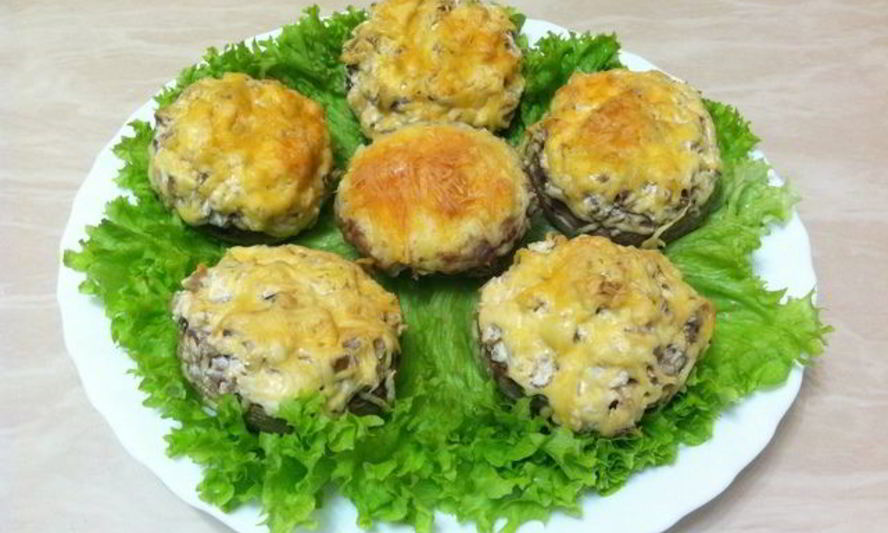 Рецепт грибов фаршированных