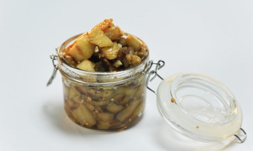 Рецепт грибов из баклажанов