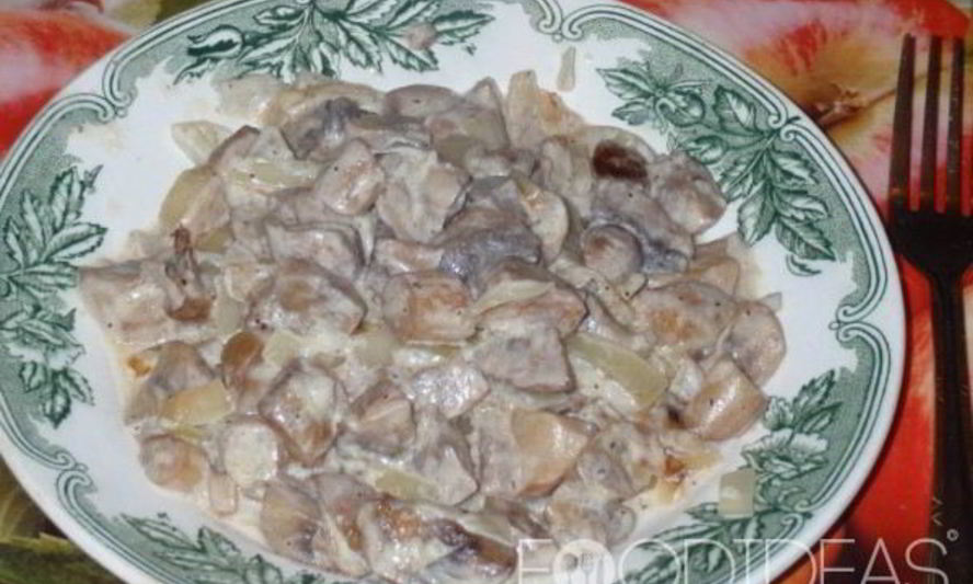 Рецепт грибов с майонезом