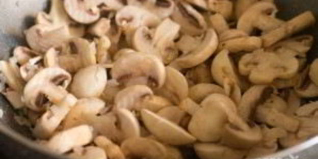 грибы шампиньоны жареные