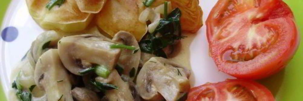 Грибы в микроволновке