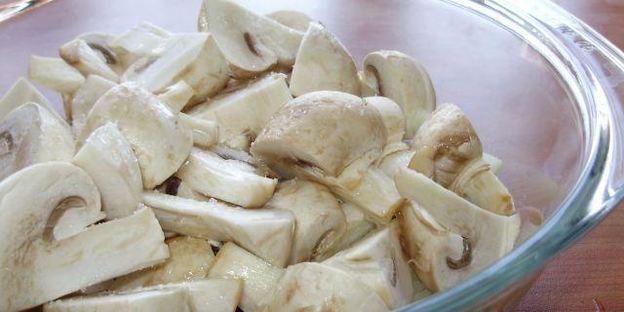 грибы в микроволновке